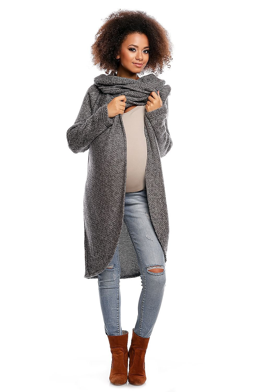 Langpullover Model 84291 PeeKaBoo